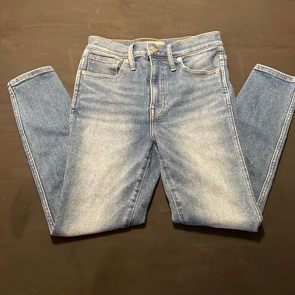 Madewell skinny crop jeans